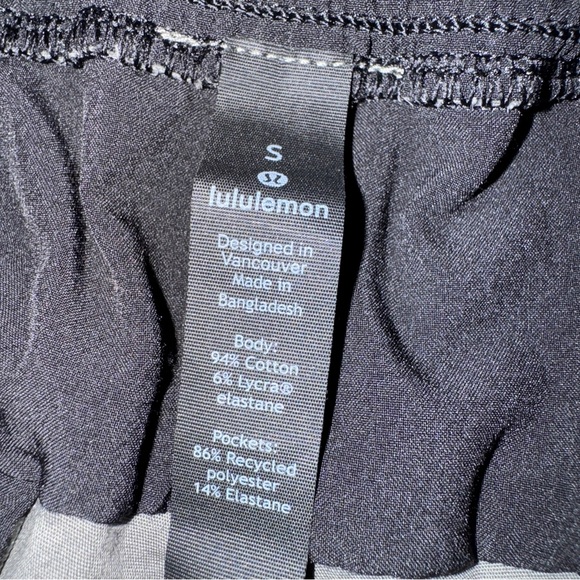 Lululemon Men’s Size Small Athletic Shorts Sage Gray Lightweight Elastic Waist - Picture 7 of 8